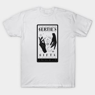 Gertie’s Gifts Tarot Card | Black Design | The Space Between You and Me | Ashley B. Davis T-Shirt